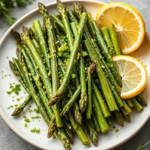 Warm Asparagus with Gremolata