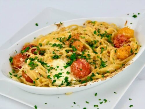pastaさページ One-Pan Pasta with Cherry Tomatoes and Mozzarella - The Eating