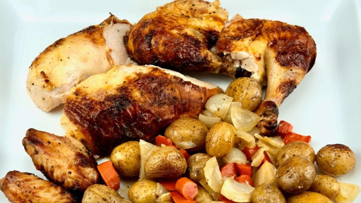 buttermilk brined roast chicken
