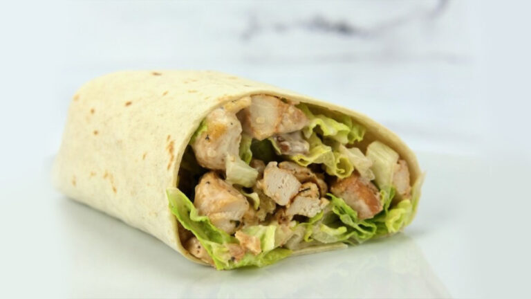 chicken Caesar wraps