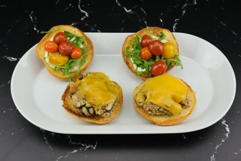 Hearty Farro and Mushroom Burger