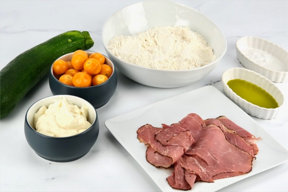 ingredients for maakroun bil toum recipe