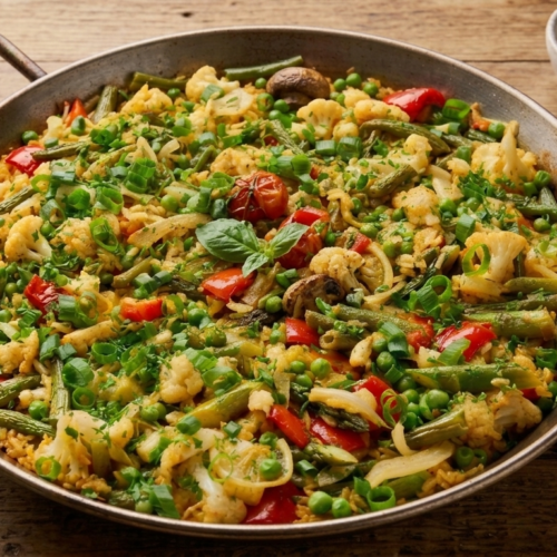 Vegetable Paella