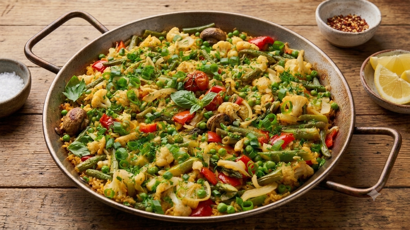 Vegetable Paella