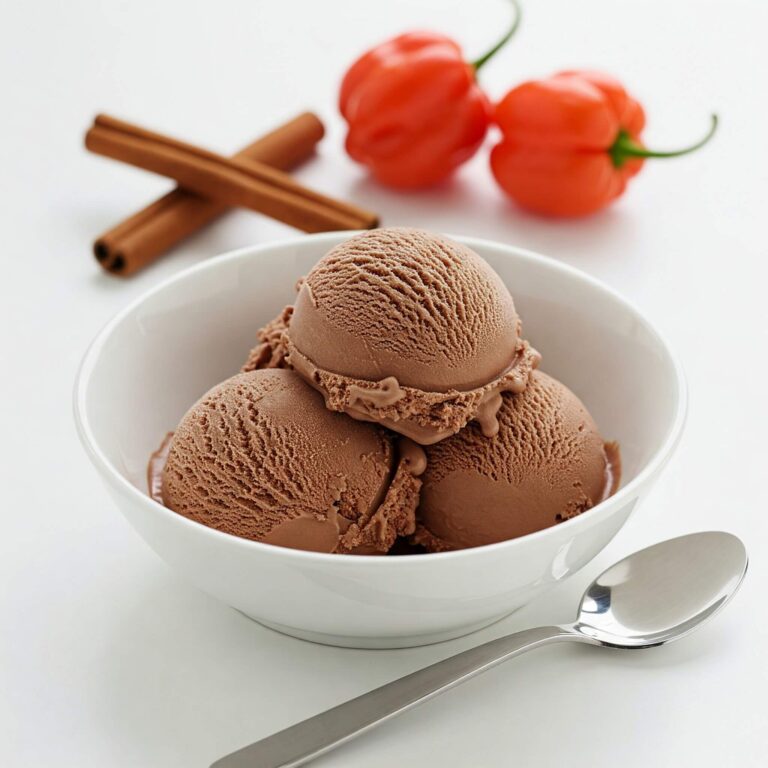 Spicy Ice Cream for the Bold: A Chocolate-Habanero Twist