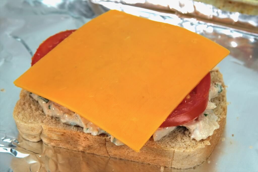homemade tuna melt