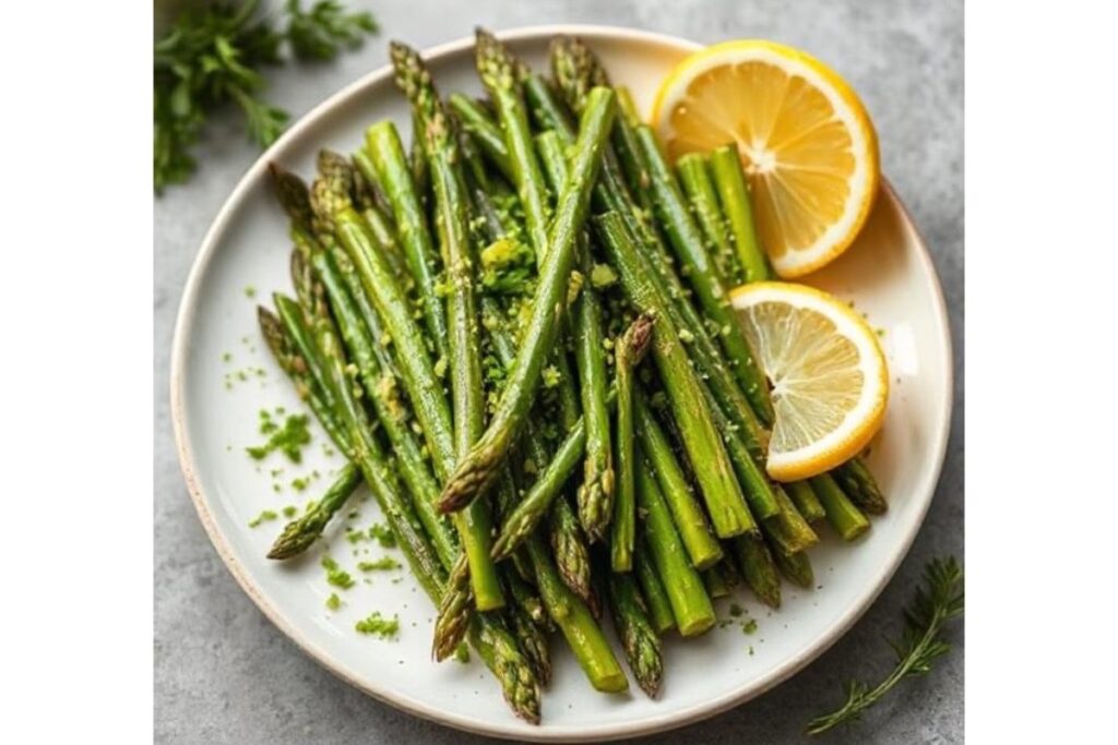 Warm Asparagus with Gremolata