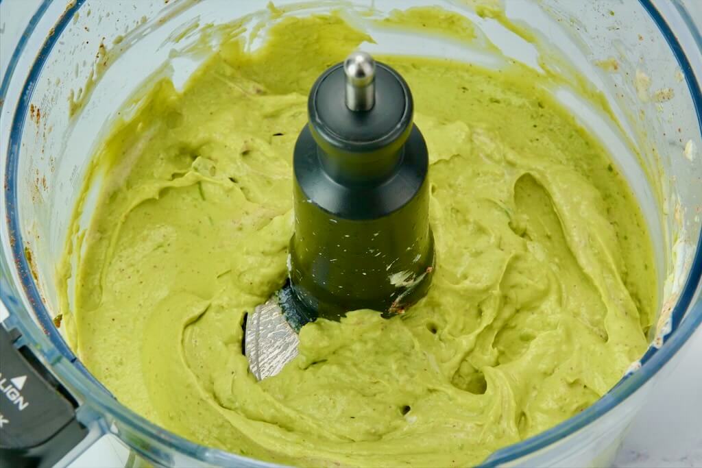 avocado crema for caribbean jerk chicken
