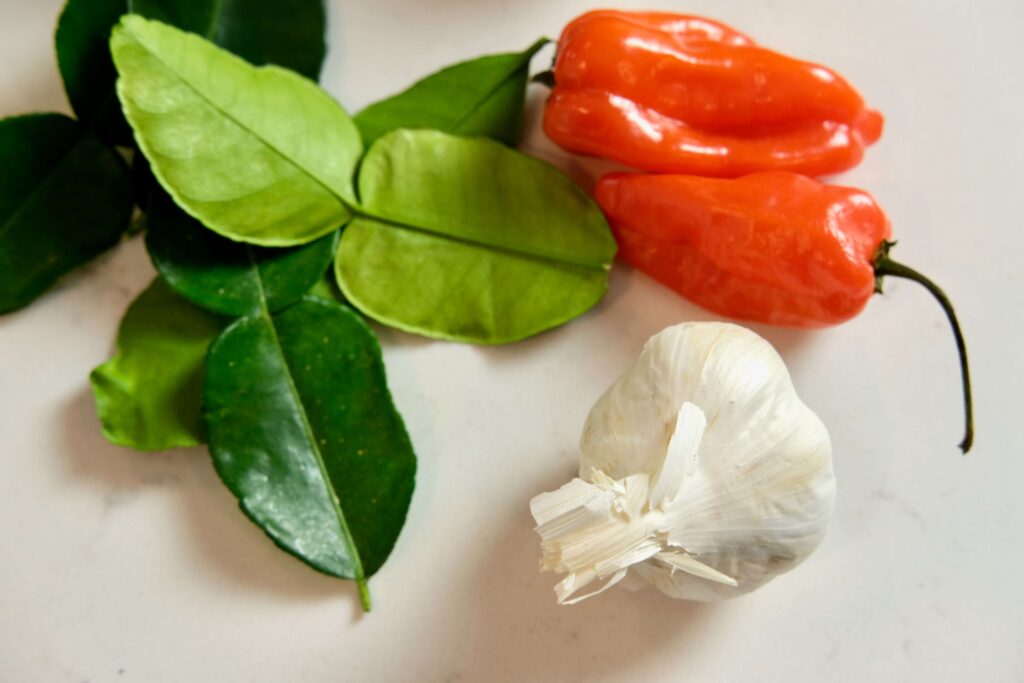 aromatics for the beef rendang