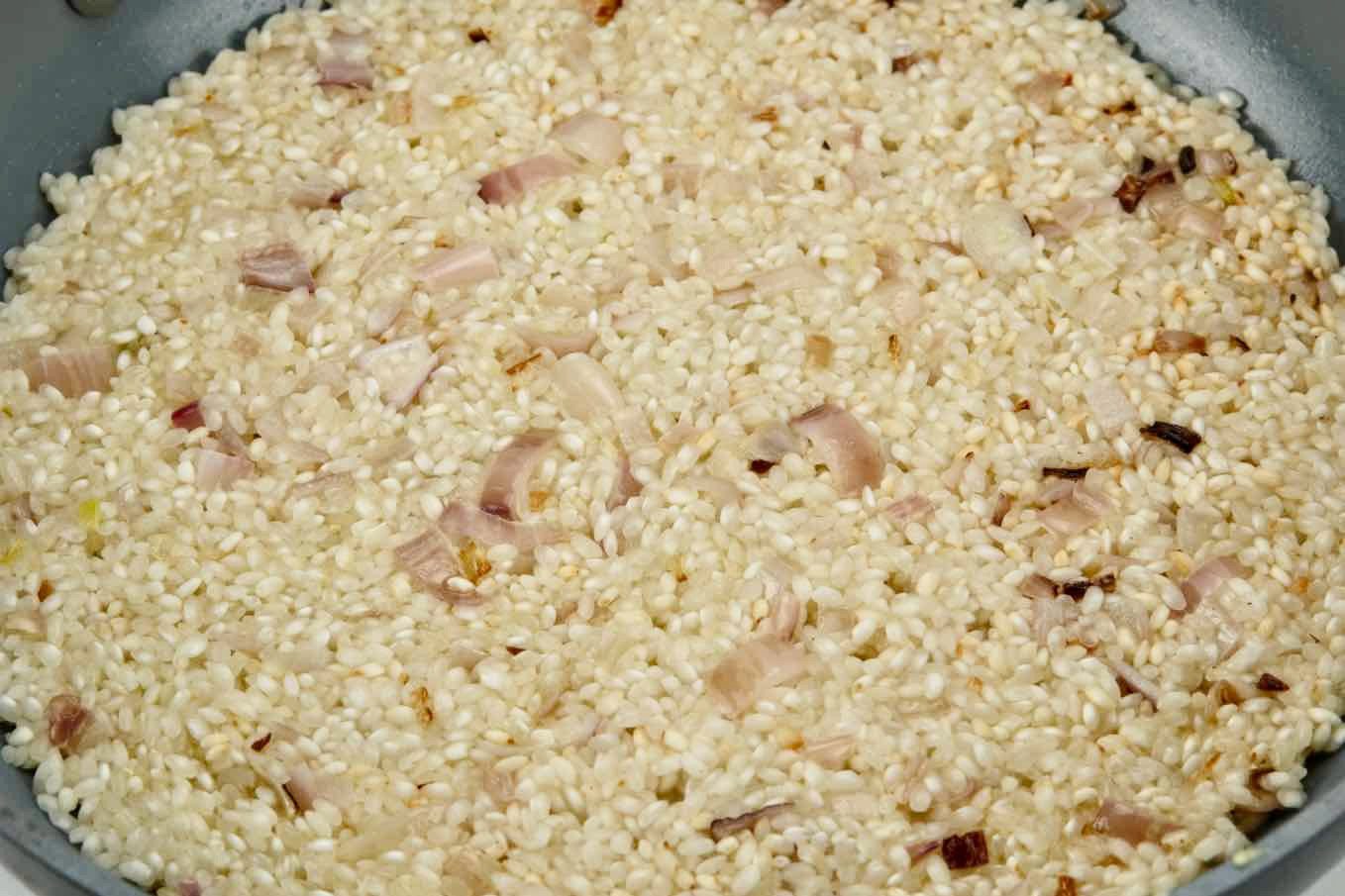 Morel Mushroom Risotto with Ramps and Peas - The Eating Emporium