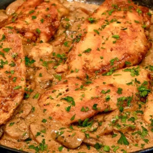 One-Pan Chicken Marsala