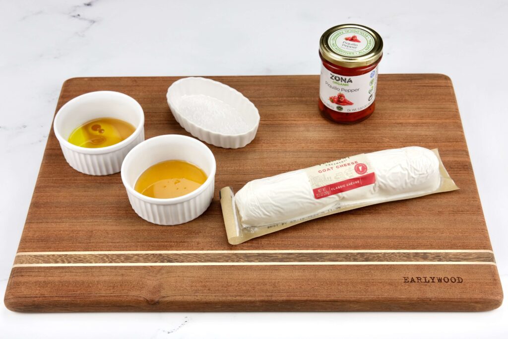 ingredients for the Spanish Stuffed Piquillo Peppers recipe