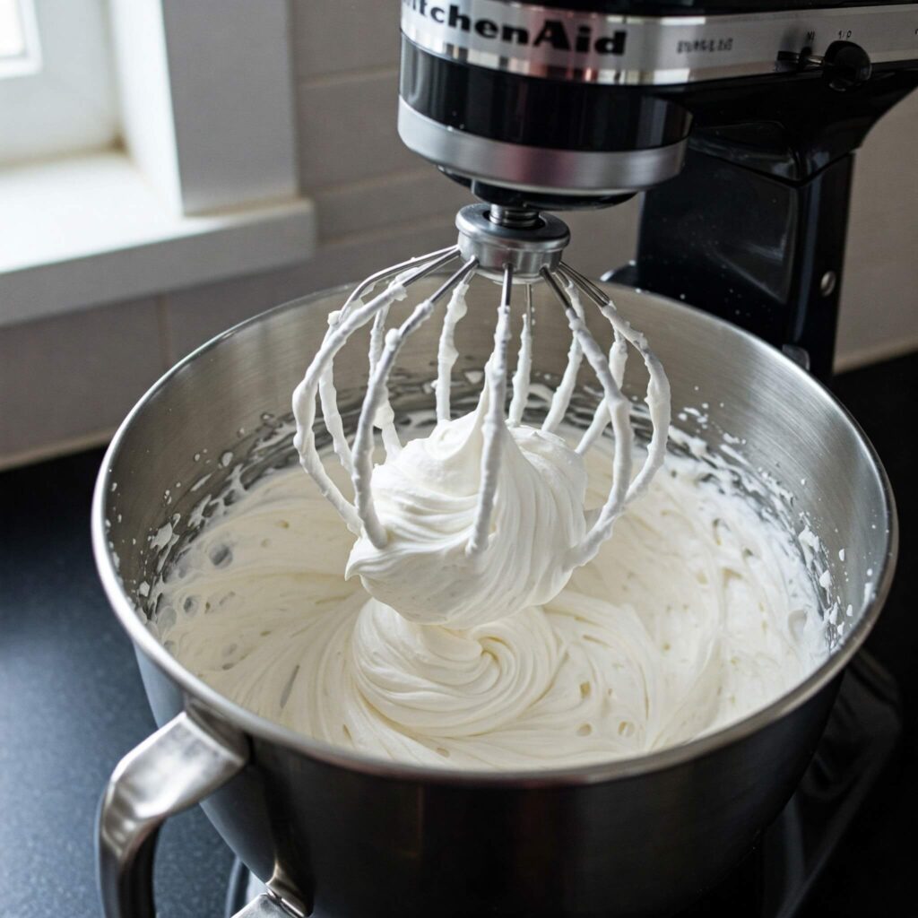 kitchen aid whipped cream