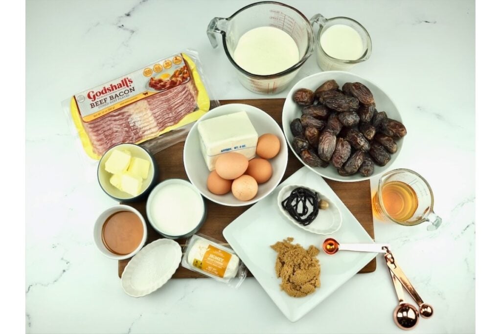 ingredients for the bacon from heaven recipe