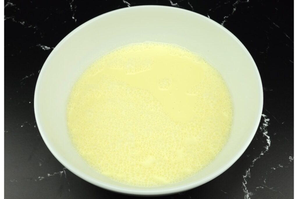 custard for the brown butter ice cream