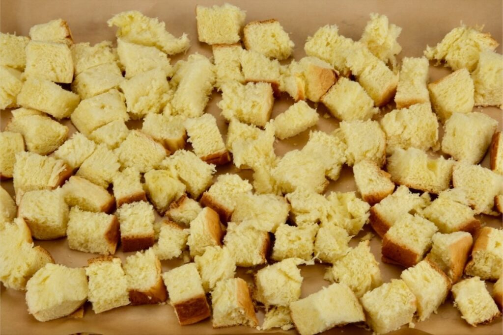 challah and wild rice stuffing