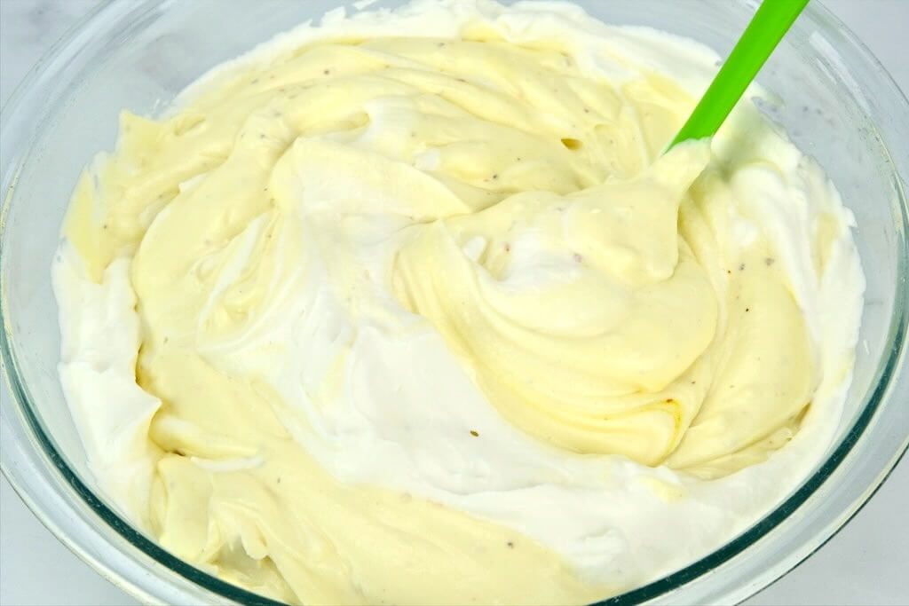 mascarpone mixture for silk road tiramisu