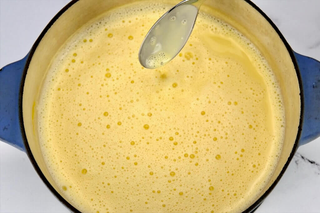 egg and cream custard for spiced chocolate budino recipe