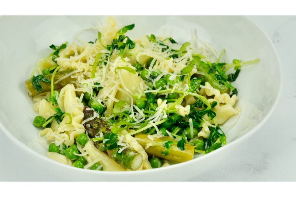 Lemon Pasta with Spring Vegetables