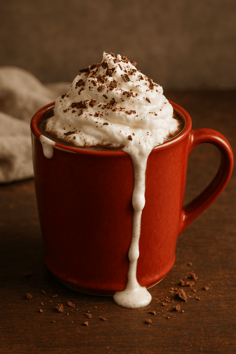 Hot Cocoa + Adventures in Whipped Cream