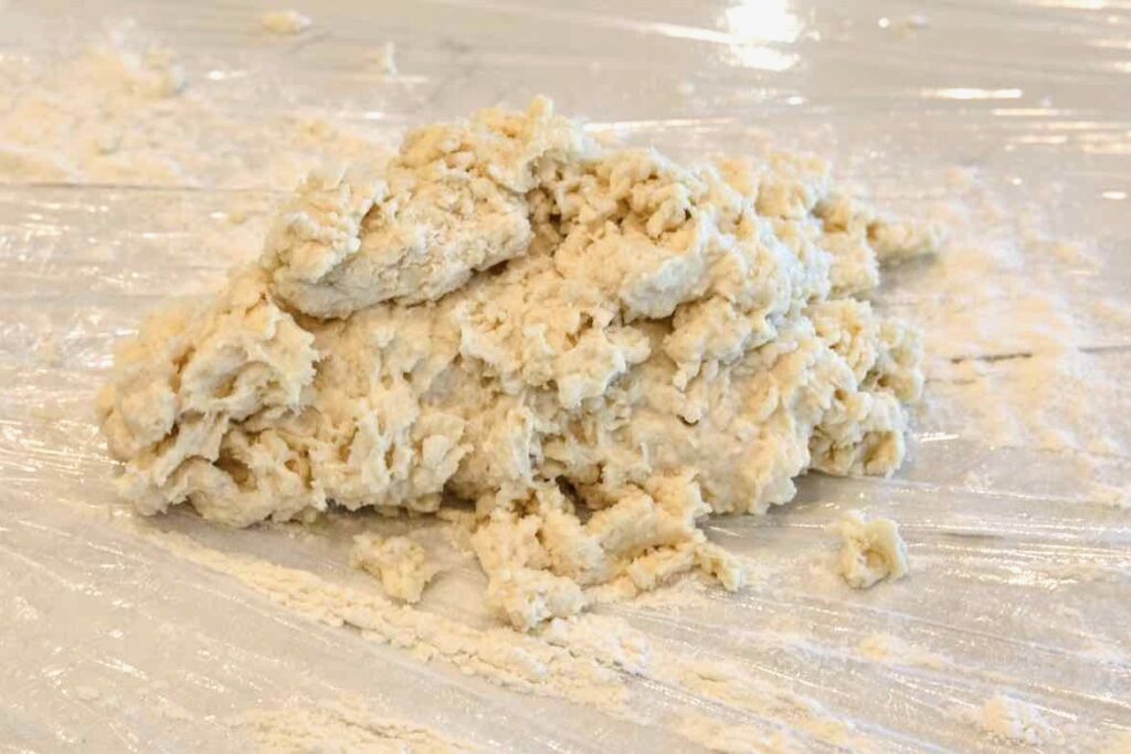 dough for vegan sweet biscuits