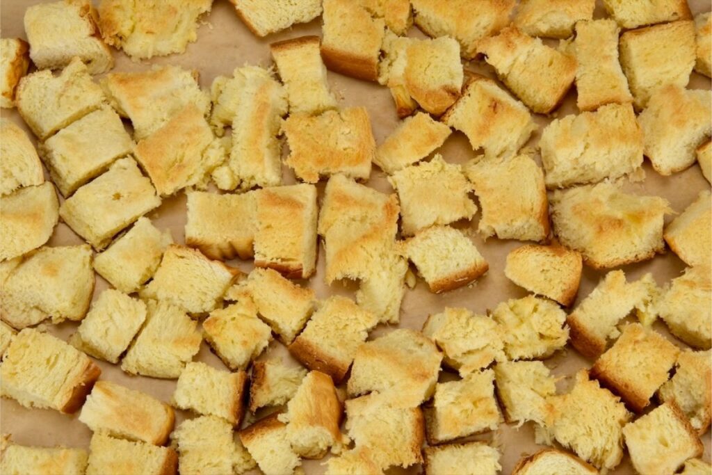 challah and wild rice stuffing