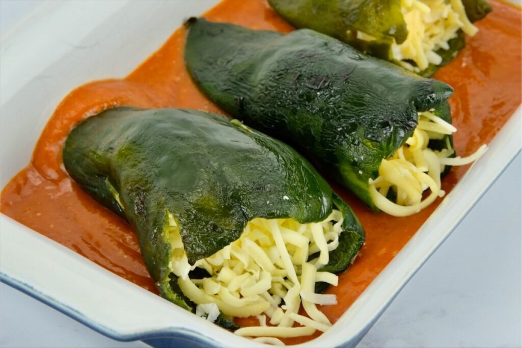 easy baked chiles rellenos