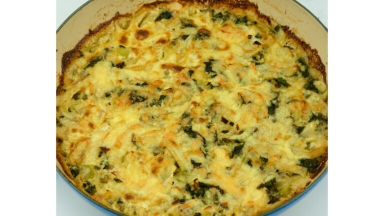 Fennel, Shallot, and Chard Gratin