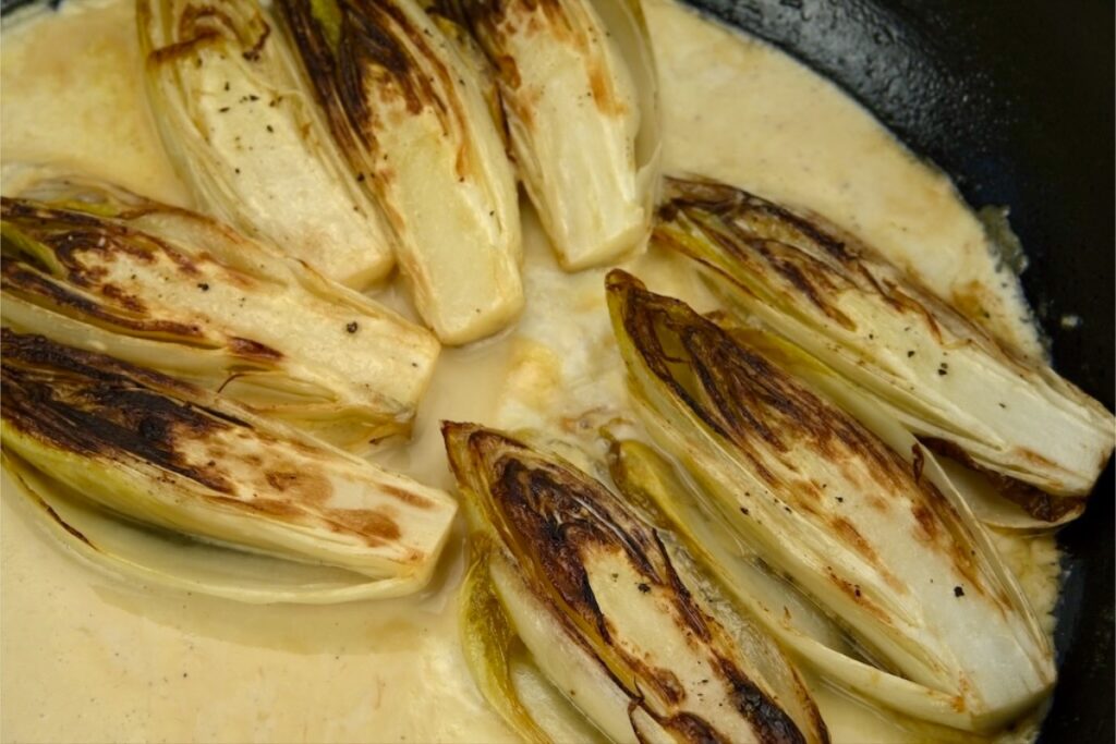 braised endive in cream