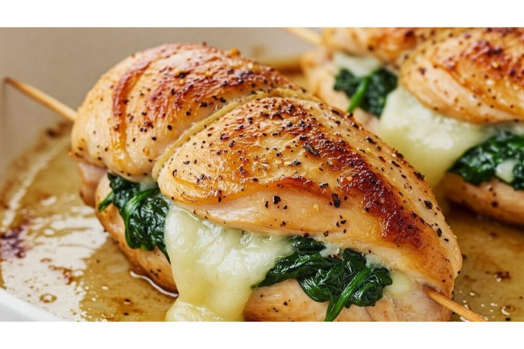 Chicken With Spinach And Cheese: Easy, Delicious, and Healthy Recipe