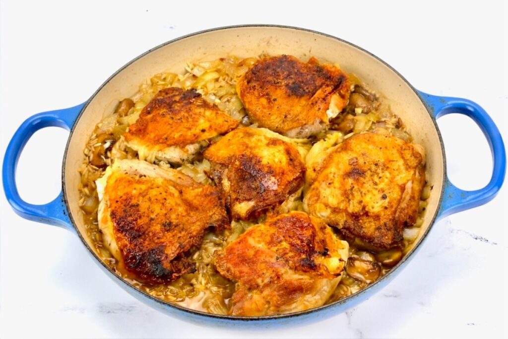 One-Pan Chicken with Rice