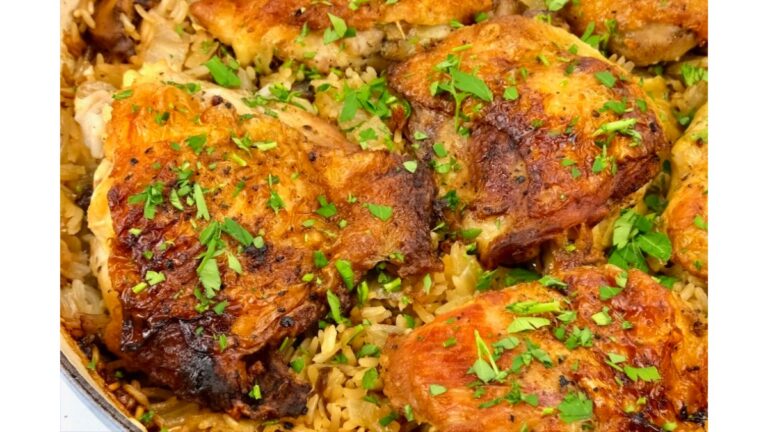 One-Pan Chicken with Rice