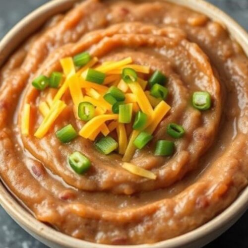 Slow cooker refried beans