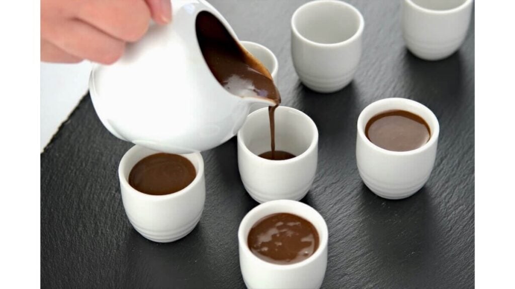 spiced chocolate budino