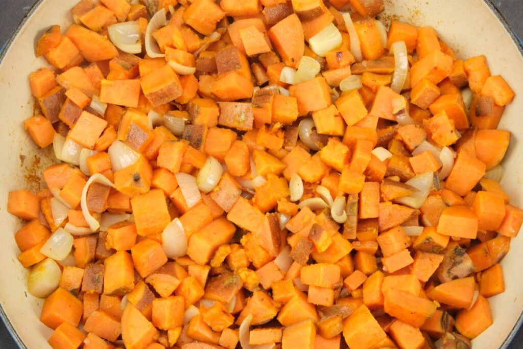 Sweet Potato Hash with Bacon