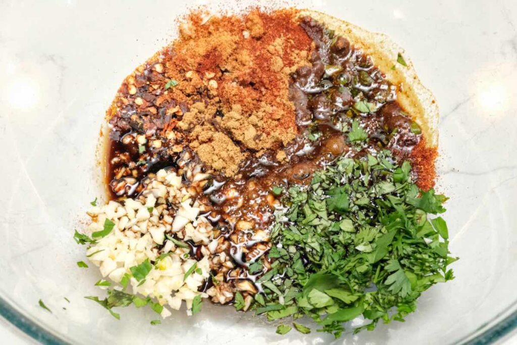 marinade for the homemade fajita recipe