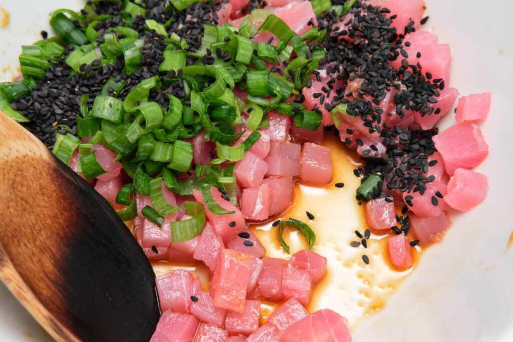 how to make tuna poke