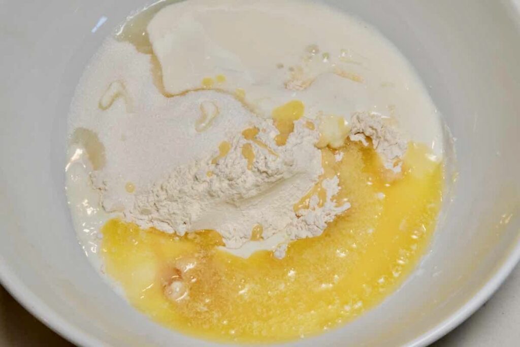 peach cobbler ingredients