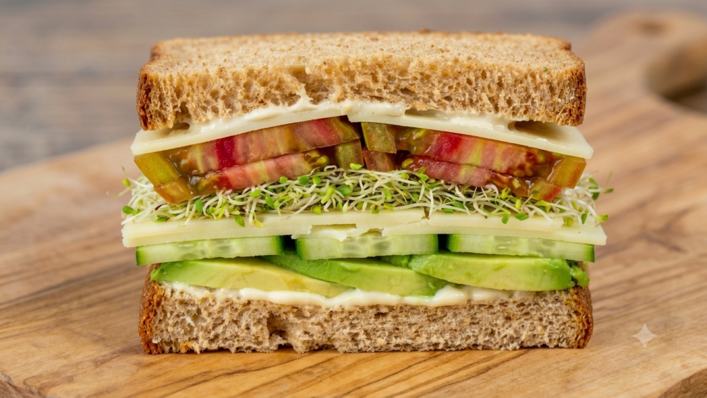 vegetable sandwich