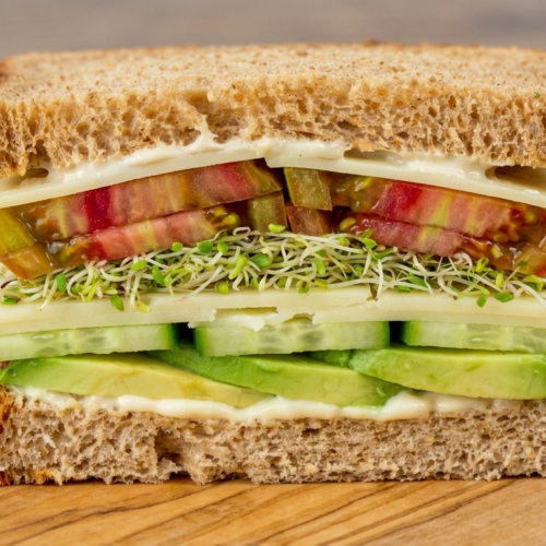 vegetable sandwich