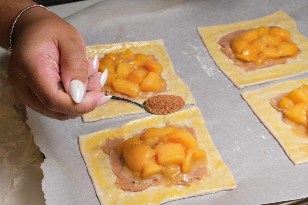 peach cream cheese pastry