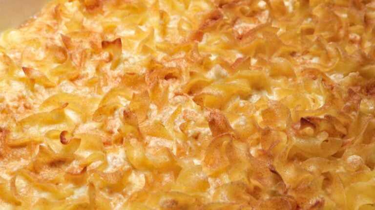 baked sweet noodle kugel