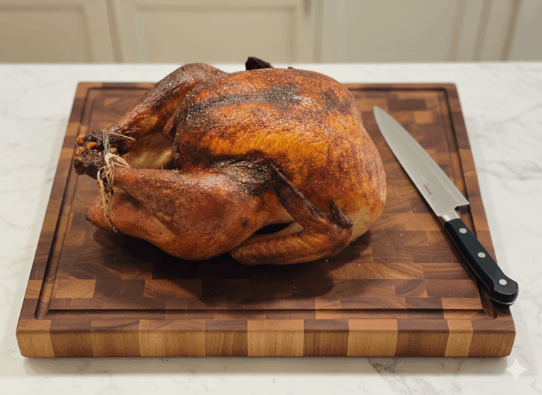 buttermilk-brined Thanksgiving turkey