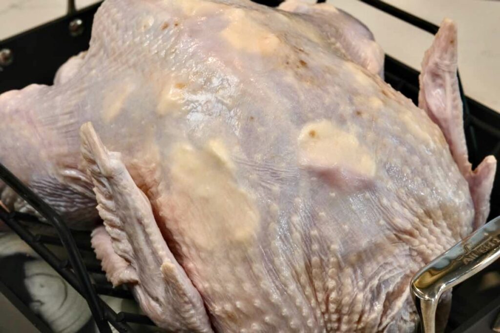 buttermilk-brined Thanksgiving turkey