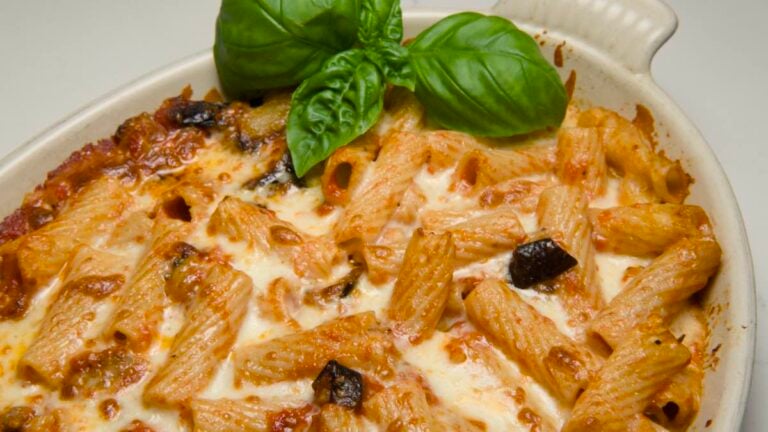 authentic pasta alla norma