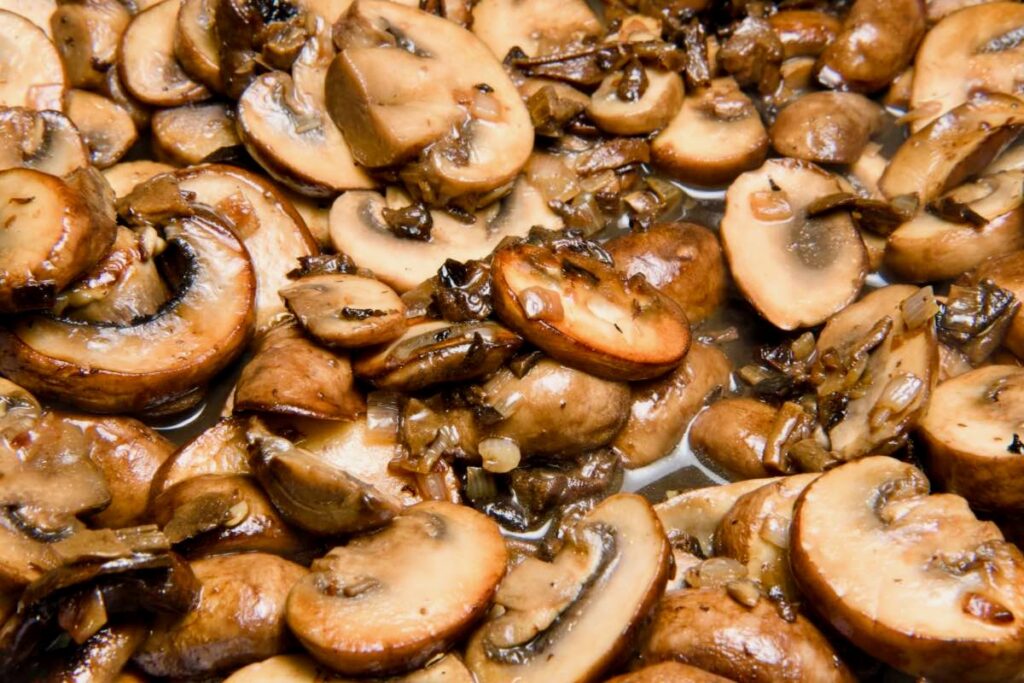 creamy mushroom polenta