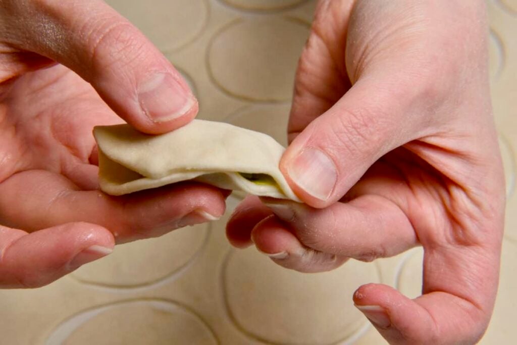 ashak leek dumplings