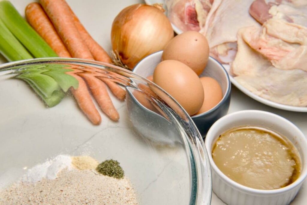 matzo ball soup ingredients