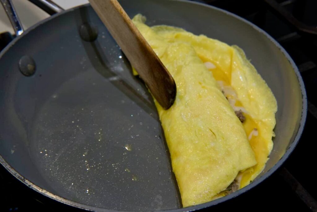 how to make a mushroom omelette