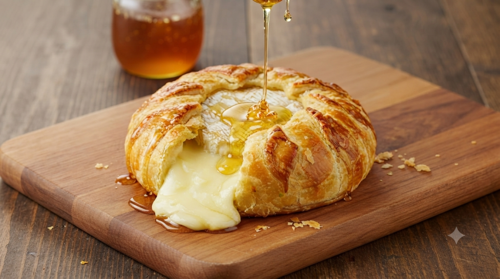 baked brie grazing board